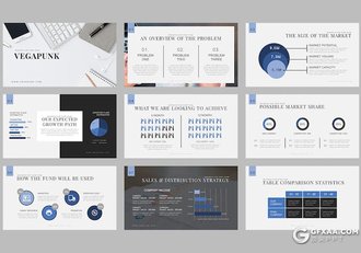 31页业务合作商业计划年总结通用国外PPT模板4种配色 - 顶尖PPT