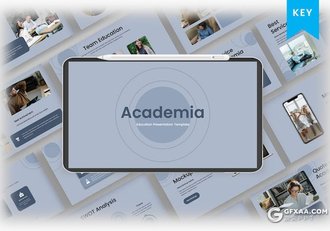 大气精美学术探讨教育主题研究分析国外keynote模板 - 顶尖PPT