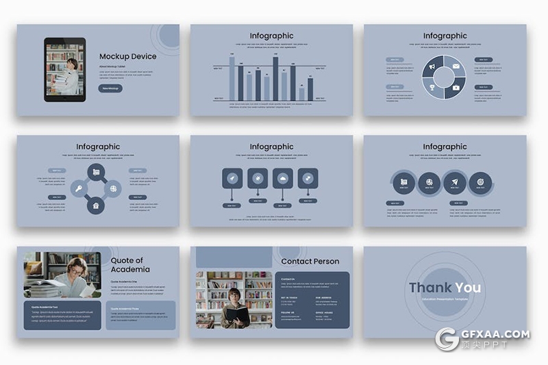 大气精美学术探讨教育主题研究分析国外keynote模板 - 顶尖PPT