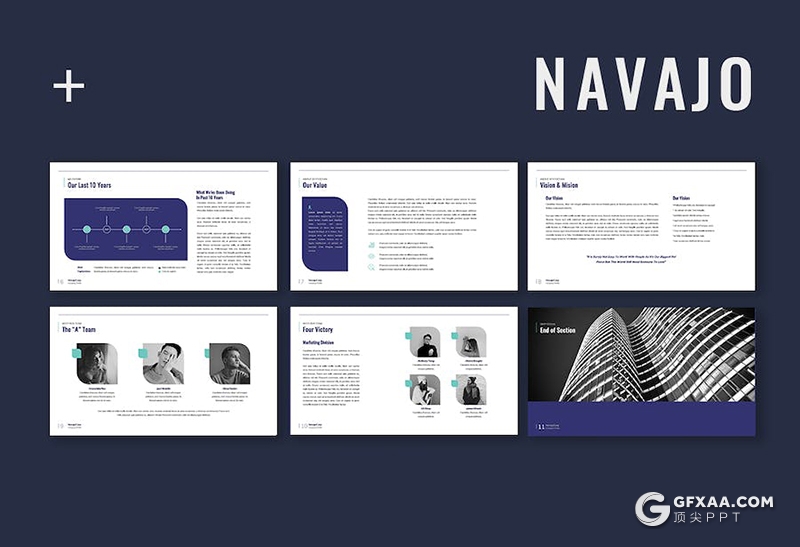 简约业务合作企业介绍商业计划商务通用国外keynote模板 - 顶尖PPT