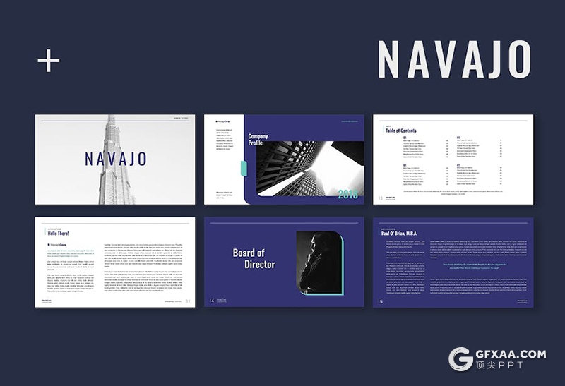 简约业务合作企业介绍商业计划商务通用国外keynote模板 - 顶尖PPT