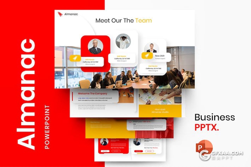 39页年计划总结汇报业务合作商务通用国外PPT模板 - 顶尖PPT