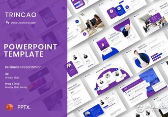 39页业务合作商业计划年总结汇报商务通用国外PPT模板 - 顶尖PPT