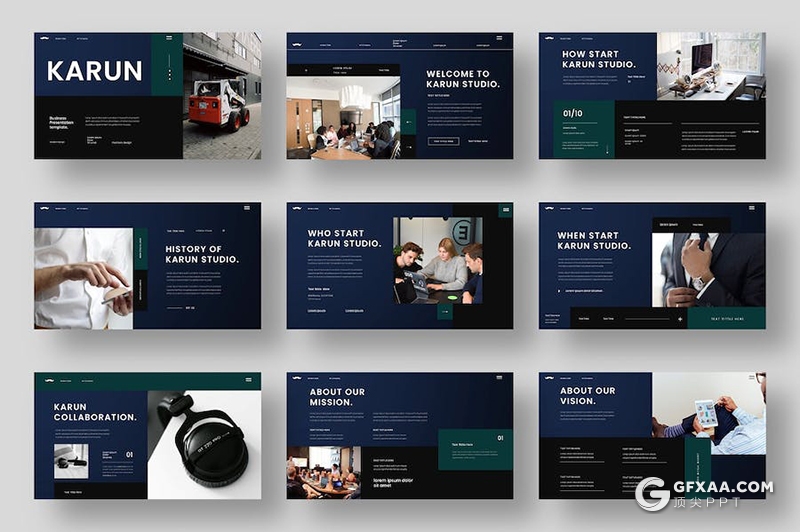 39页业务合作品牌介绍宣传商业计划商务国外PPT模板 - 顶尖PPT