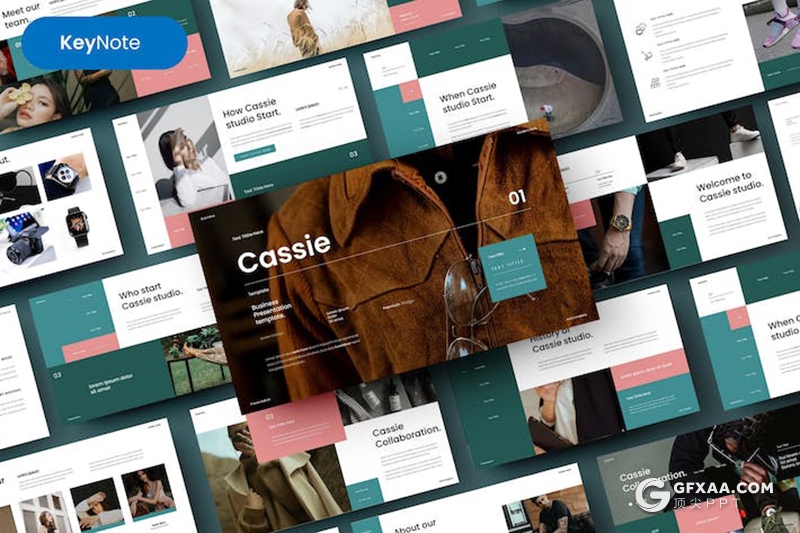 业务合作产品介绍品牌展示宣传商务主题国外keynote模板 - 顶尖PPT