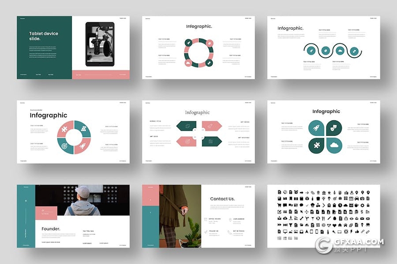 业务合作产品介绍品牌展示宣传商务主题国外keynote模板 - 顶尖PPT