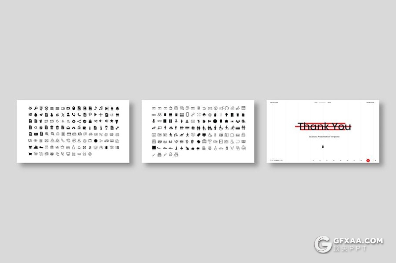39页简约品牌展示营销策划商务国外PPT模板 - 顶尖PPT