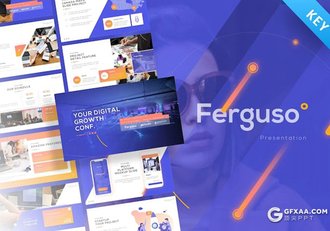 创意企业合作商业计划商务通用国外keynote模板12种配色 - 顶尖PPT