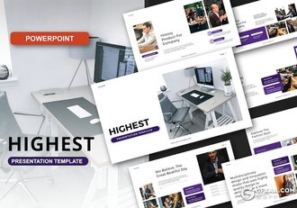 30页业务合作商业计划商务通用国外PPT模板 - 顶尖PPT