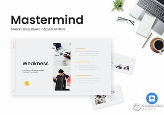 企业合作策划人营销计划商务主题国外keynote模板 - 顶尖PPT