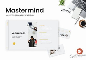 10页企业合作策划人营销计划商务主题国外PPT模板 - 顶尖PPT