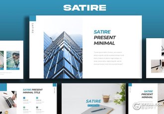 企业介绍业务合作商业计划商务通用国外keynote模板 - 顶尖PPT