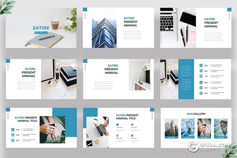 15页大气精美家居装修装饰室内设计国外PPT模板 - 顶尖PPT