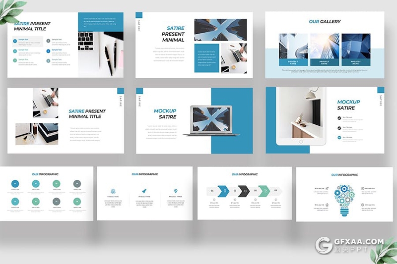 15页大气精美家居装修装饰室内设计国外PPT模板 - 顶尖PPT