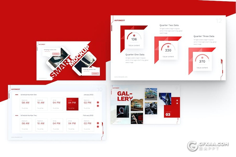 汽车宣传演示销售主题国外keynote模板 - 顶尖PPT