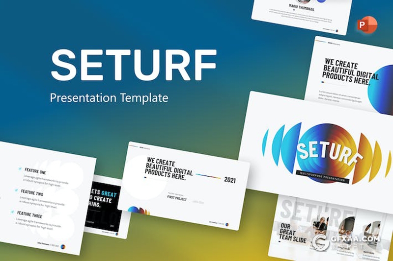 45页业务合作商业计划营销策划商务多用途国外PPT模板 - 顶尖PPT