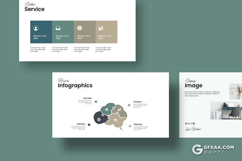 41页简约业务合作商业计划建议书商务通用国外PPT模板 - 顶尖PPT