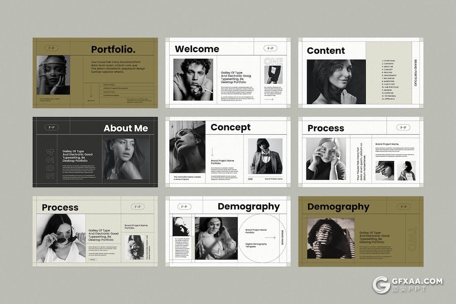 28页杂志复古风产品展示品牌宣传国外PPT模板 - 顶尖PPT