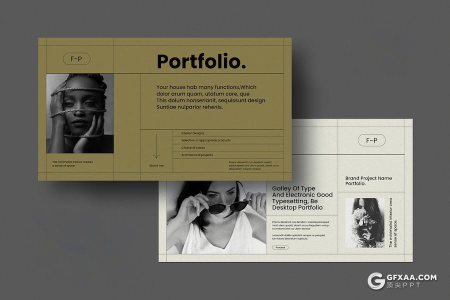 28页杂志复古风产品展示品牌宣传国外PPT模板 - 顶尖PPT