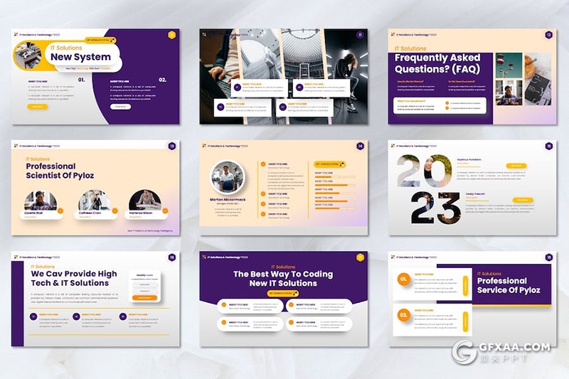 45页项目合作技术研发商业计划商务通用国外keynote模板 - 顶尖PPT
