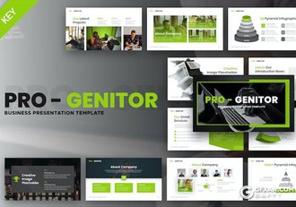 大气简约业务商业计划合作主题演讲国外keynote模板 - 顶尖PPT