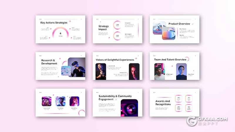 30页业务合作商业计划年度报告总结汇报国外keynote模板 - 顶尖PPT