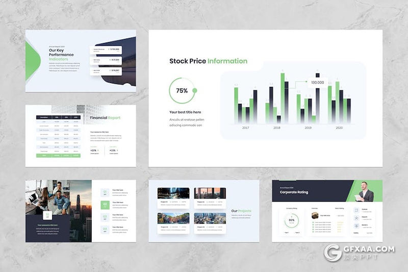企业介绍商业计划项目合作商务通用国外keynote模板 - 顶尖PPT