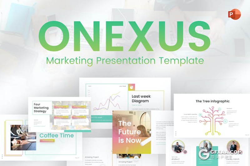 25页市场营销商业计划企业合作多用途国外PPT模板 - 顶尖PPT