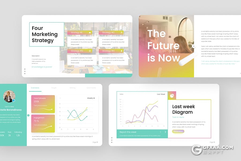 25页市场营销商业计划企业合作多用途国外PPT模板 - 顶尖PPT