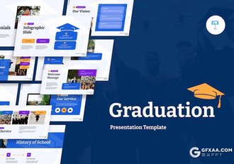 35页毕业典礼照片展示学生风采国外keynote模板 - 顶尖PPT