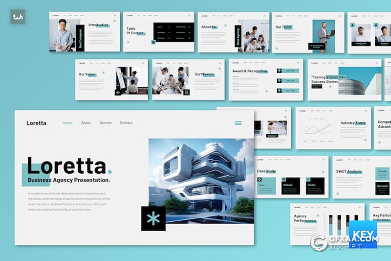 30页大气项目合作商业计划多用途国外keynote模板 - 顶尖PPT