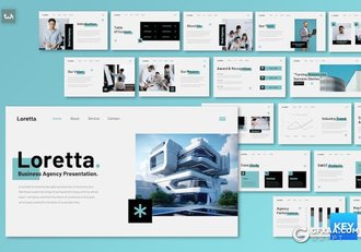 30页大气项目合作商业计划多用途国外keynote模板 - 顶尖PPT