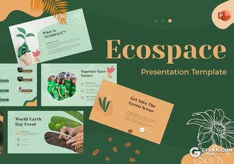 90页自然生态空间介绍宣传农作物种植培育论文国外PPT模板 - 顶尖PPT