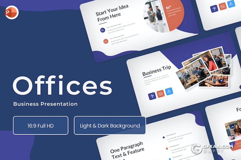 35页简约精美商业计划企业合作会议总结多用途国外PPT模板 - 顶尖PPT