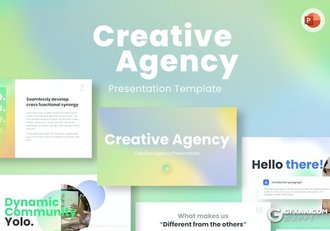 81页创意机构初创企业年计划总结汇报多用途国外PPT模板 - 顶尖PPT