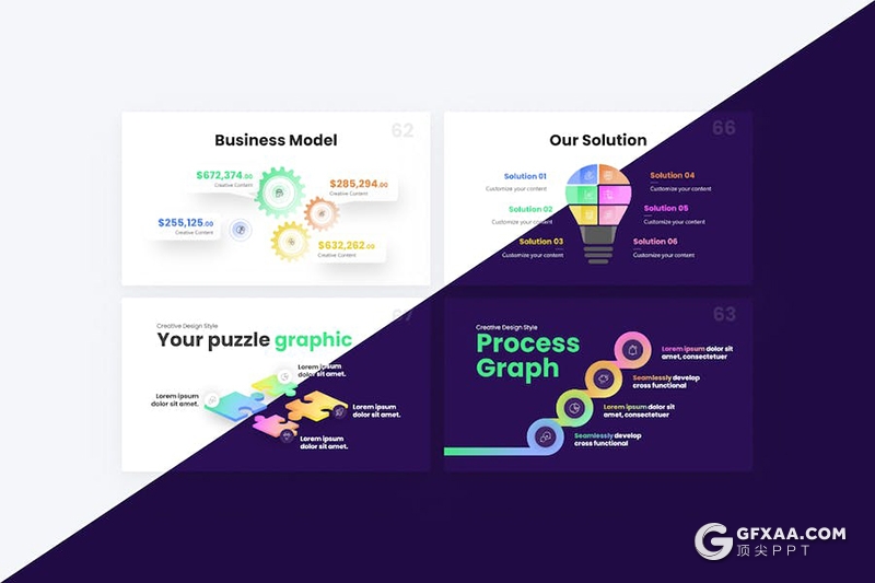 81页创意机构初创企业年计划总结汇报多用途国外PPT模板 - 顶尖PPT