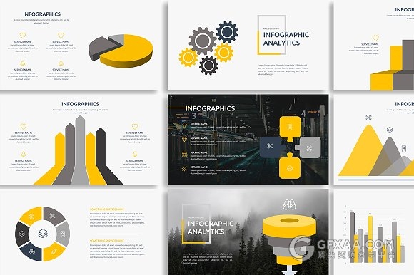 104页商务数据报告总结多用途keynote模板 - 顶尖PPT
