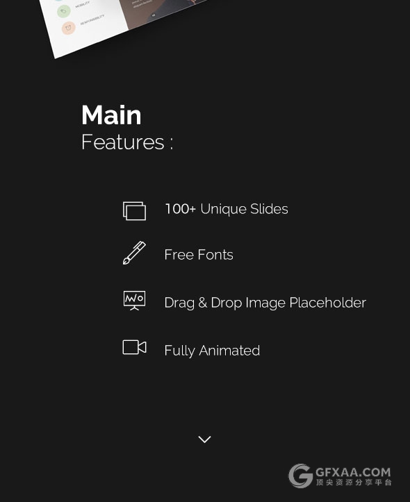 100页极简大气欧美杂志摄影展示keynote模板 - 顶尖PPT