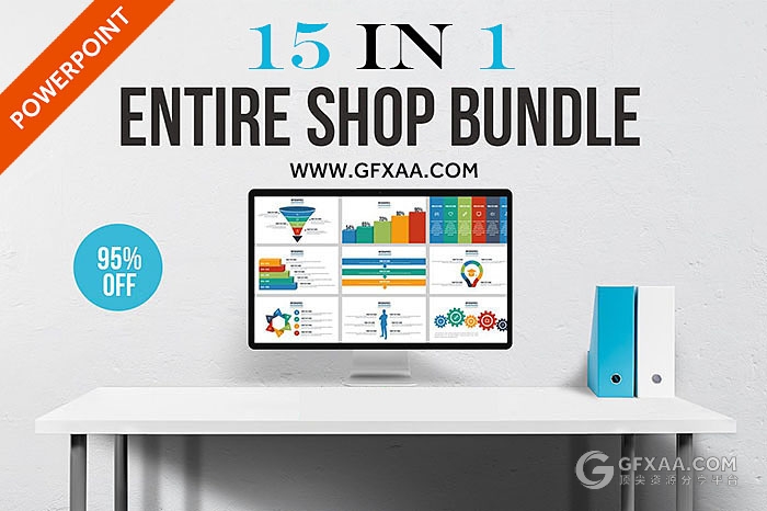 15套欧美商务PPT模板合集100,000页 - 顶尖PPT