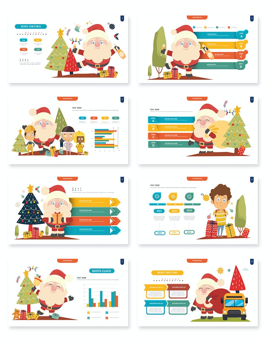 圣诞节快乐主题演讲策划Keynote模板 - 顶尖PPT