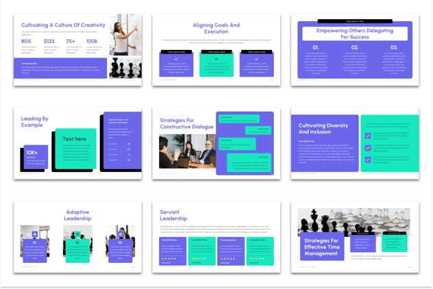 领导力演讲主题PPT模板 - 顶尖PPT