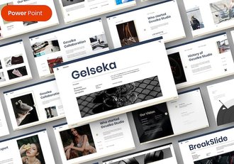 国外简约商务工作计划总结PPT模板 - 顶尖PPT