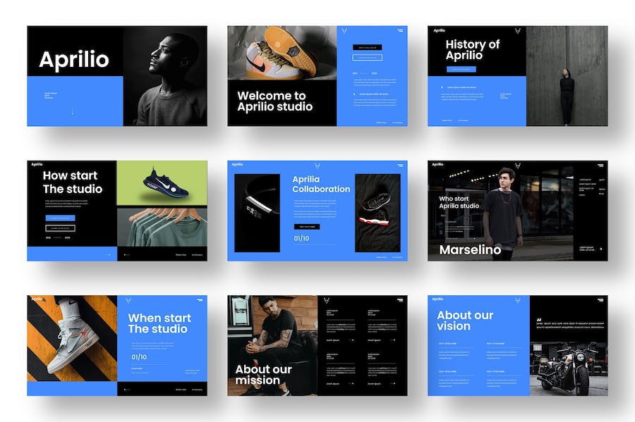 企业汇报商业计划展示市场分析keynote模板 - 顶尖PPT