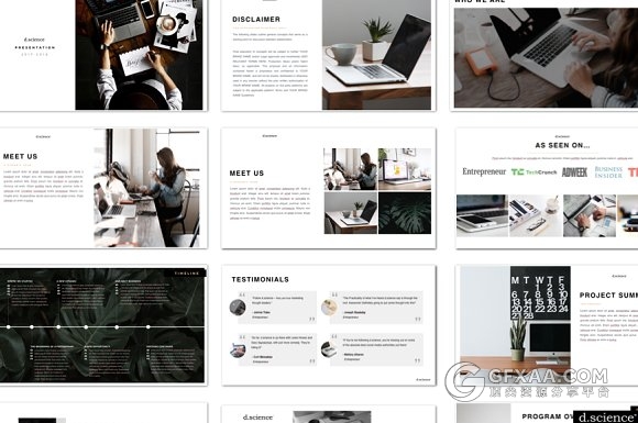 团队公司办公环境介绍展示PPT+keynote模板 - 顶尖PPT