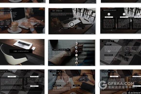 团队公司办公环境介绍展示PPT+keynote模板 - 顶尖PPT