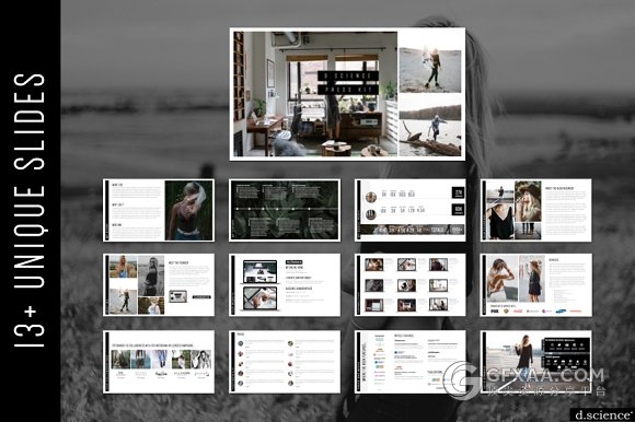 团队公司办公环境介绍展示PPT+keynote模板 - 顶尖PPT