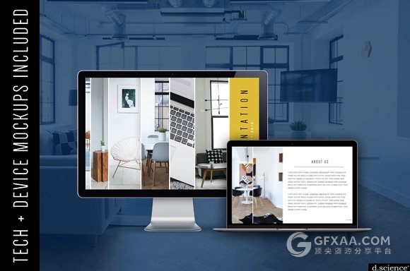 团队公司办公环境介绍展示PPT+keynote模板 - 顶尖PPT