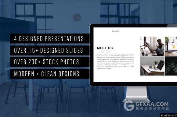 团队公司办公环境介绍展示PPT+keynote模板 - 顶尖PPT