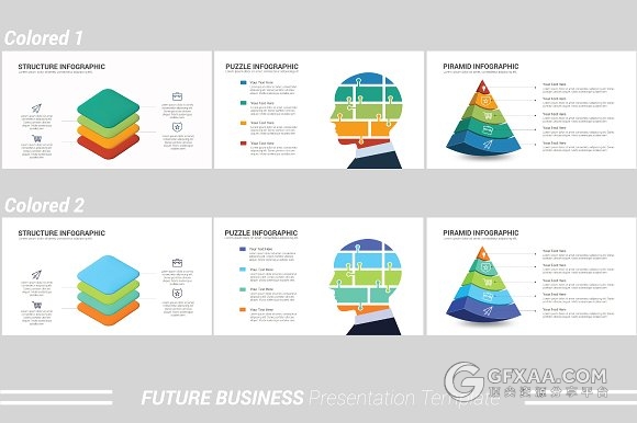 4400页10种配色高端商务大气keynote多用途模板 - 顶尖PPT