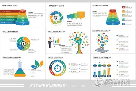 4400页10种配色高端商务大气keynote多用途模板 - 顶尖PPT